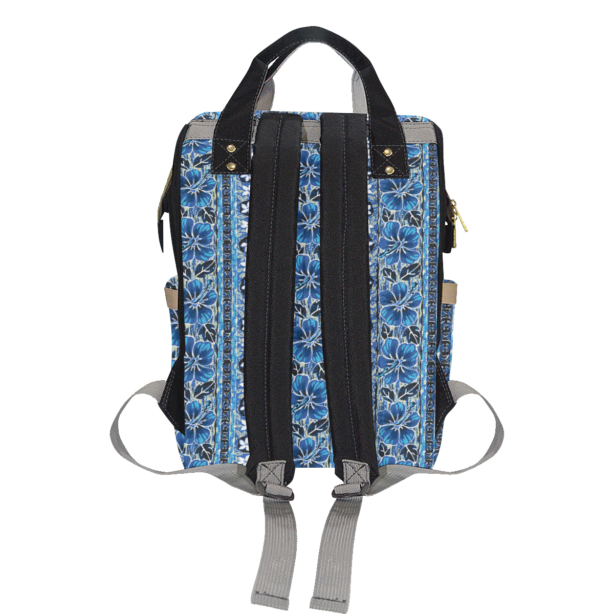 Hawaiian Themed Pattern Print Design H012 Diaper Bag Backpack