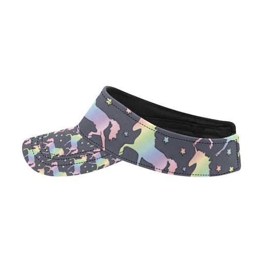 Rainbow Pattern Print Design A05 Unisex Sun Visor