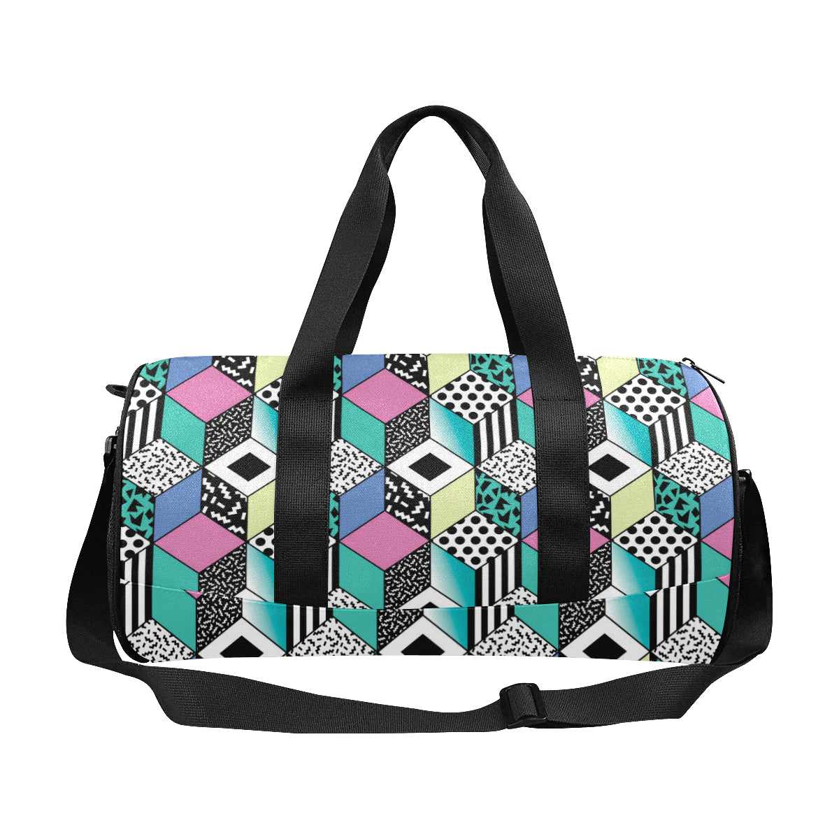 90s Pattern Print Design 3 Duffel Bag