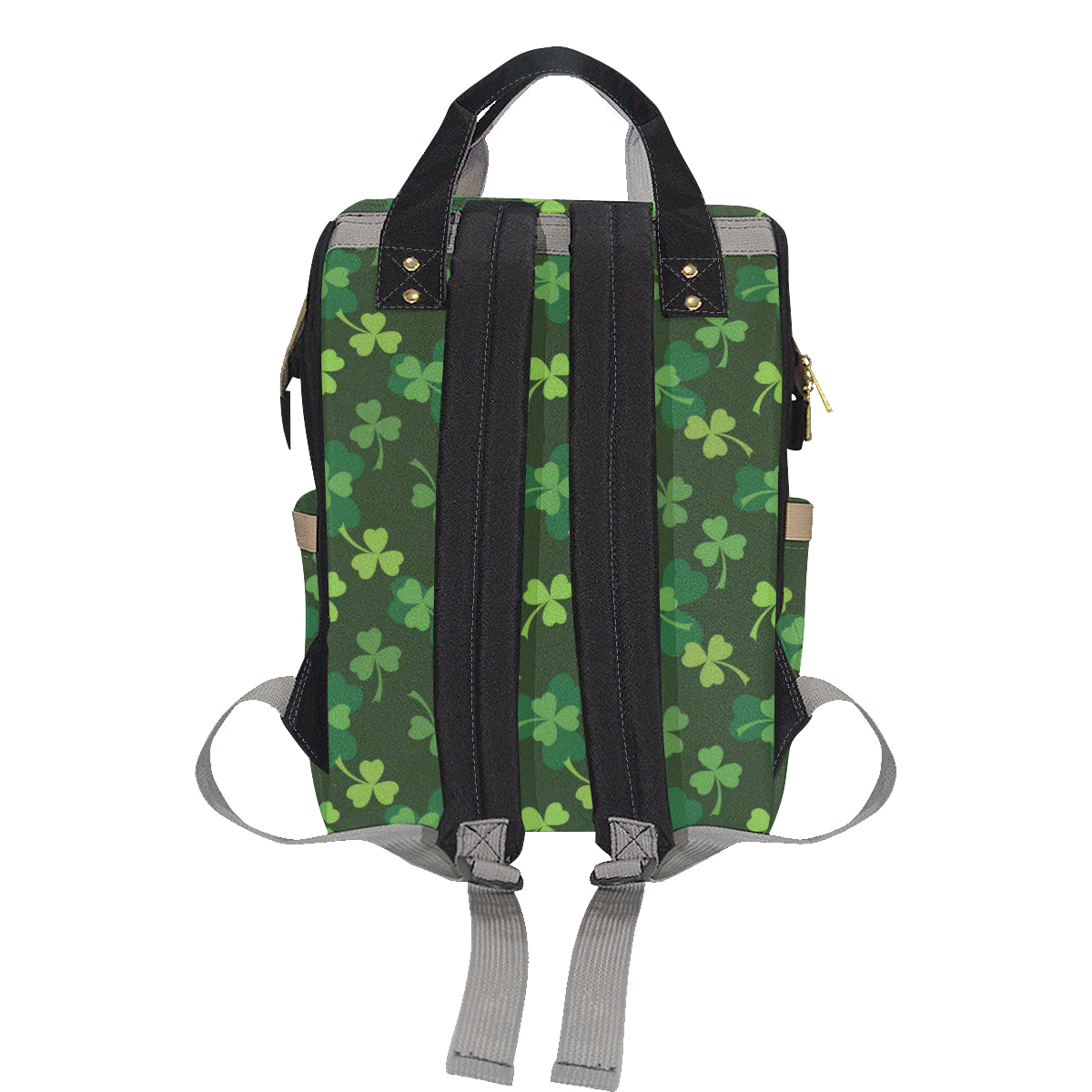 Irish Pattern Print Design 03 Diaper Bag Backpack