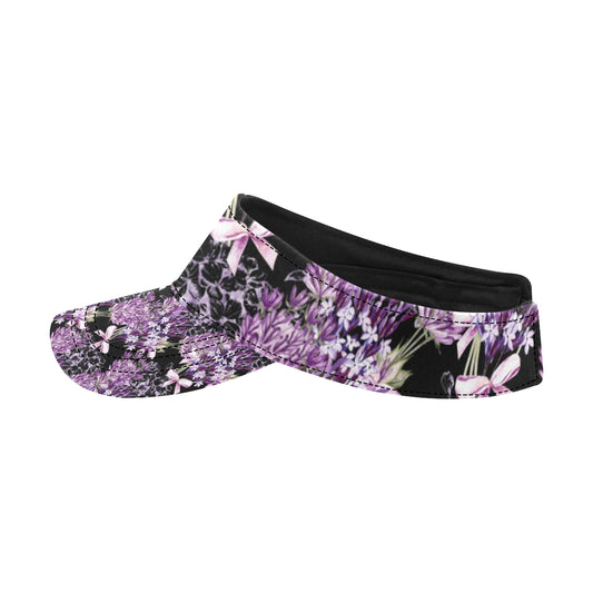 Lavender Pattern Print Design LV06 Unisex Sun Visor