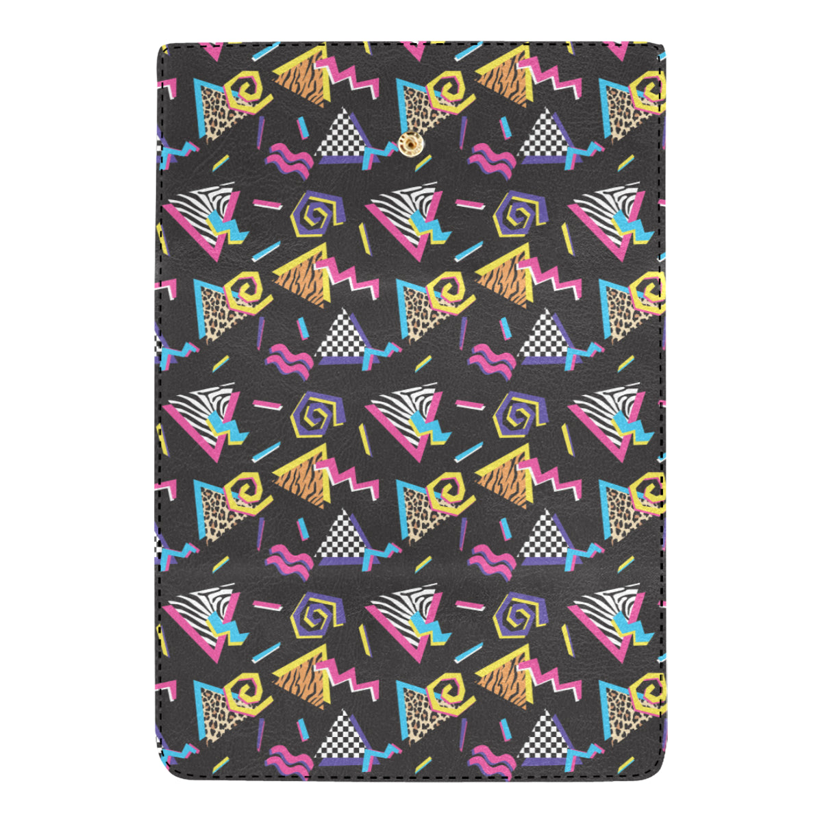 80s Pattern Print Design 3 Women's Trifold Wallet