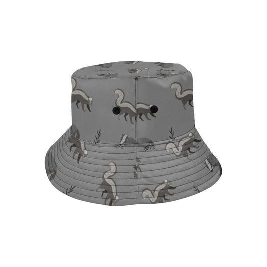 Skunk Print Design LKS301 Unisex Bucket Hat