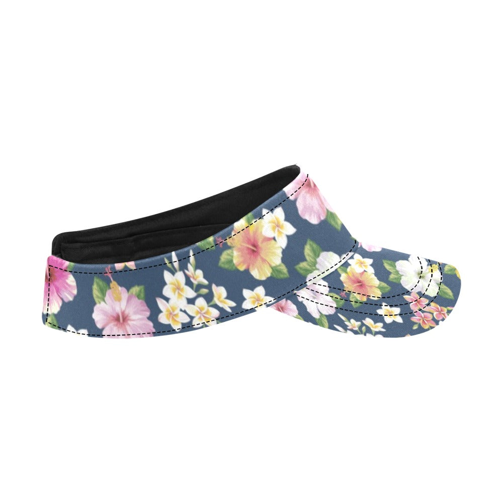 Hibiscus Sweet Print Design LKS304 Unisex Sun Visor