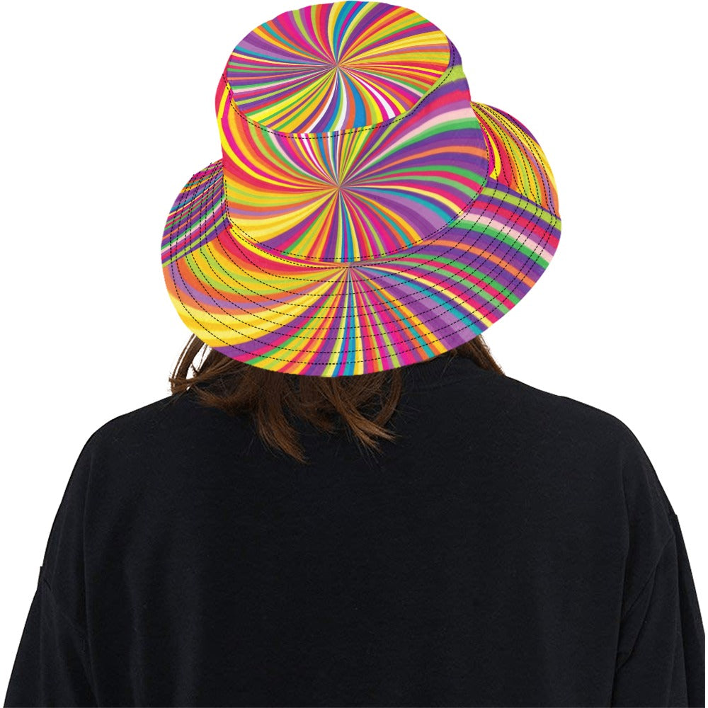 Vortex Print Design LKS301 Unisex Bucket Hat
