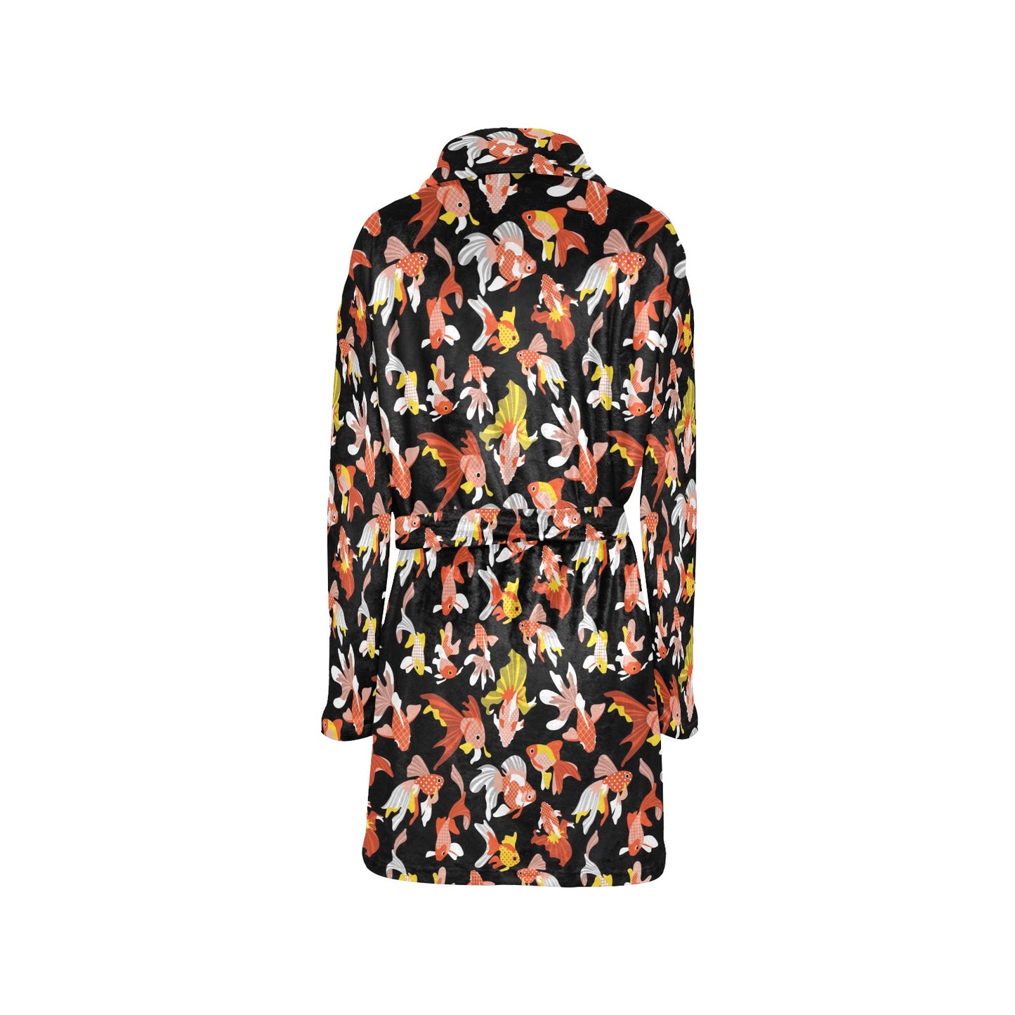Goldfish Print Design LKS401 Women's Fleece Robe