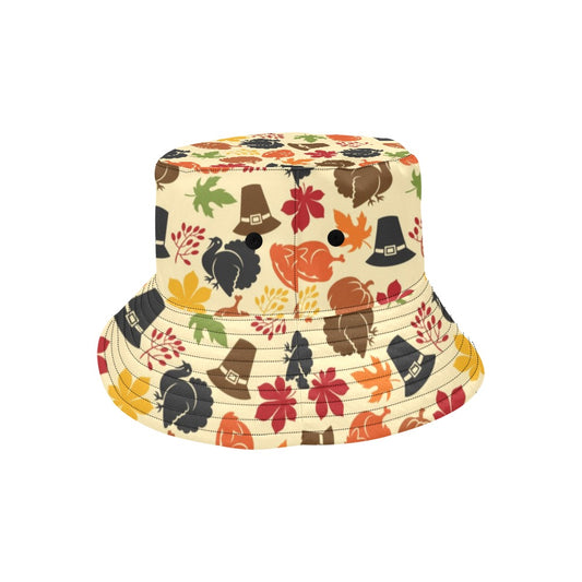 Thanksgiving Print Design LKS303 Unisex Bucket Hat