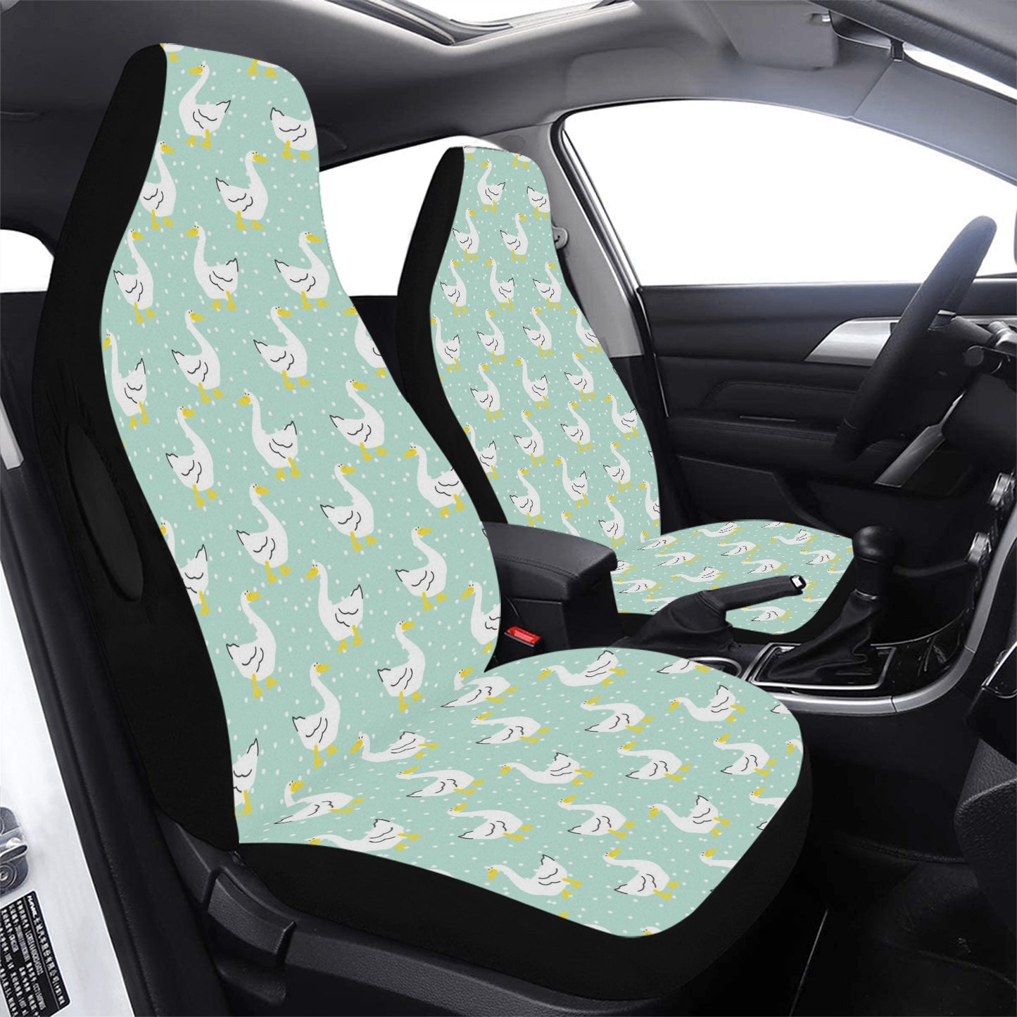Goose Print Design LKS404 Car Seat Covers