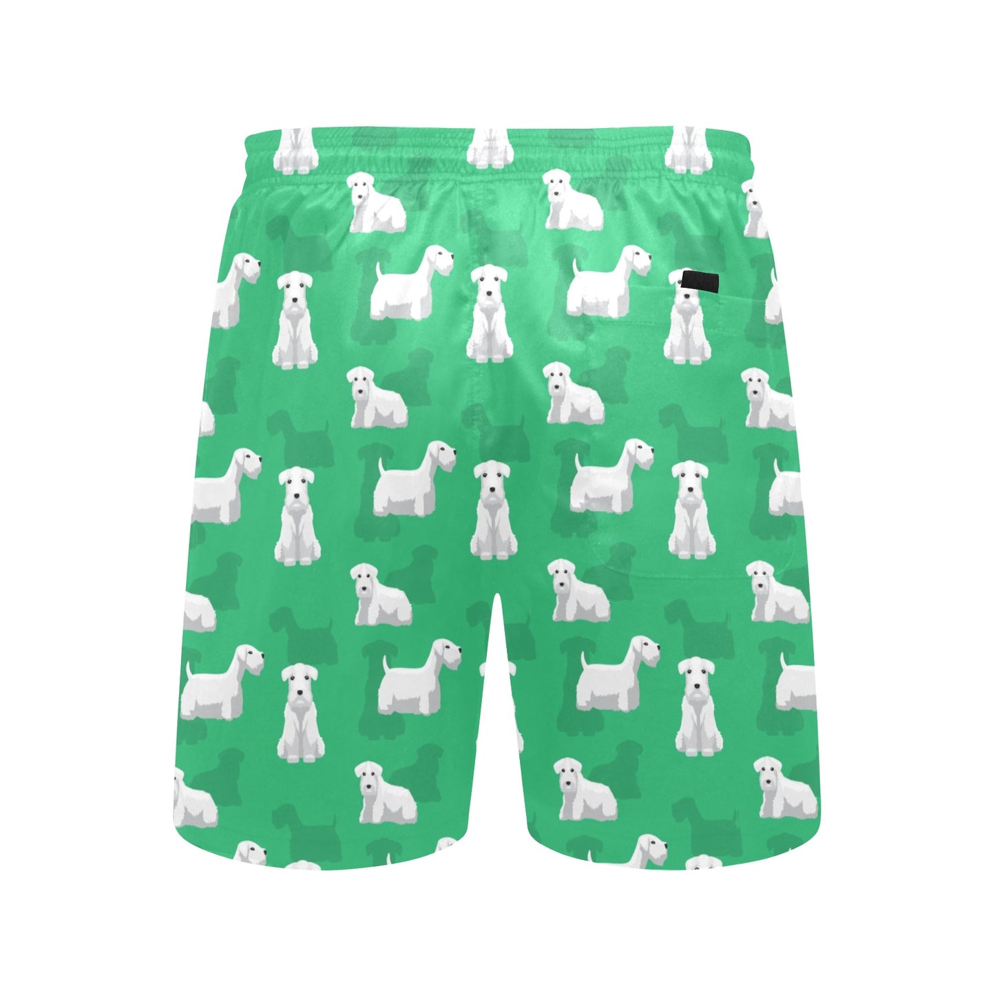 Sealyham Terriers Print Design LKS301 Men's Swim Trunks Beach Shorts