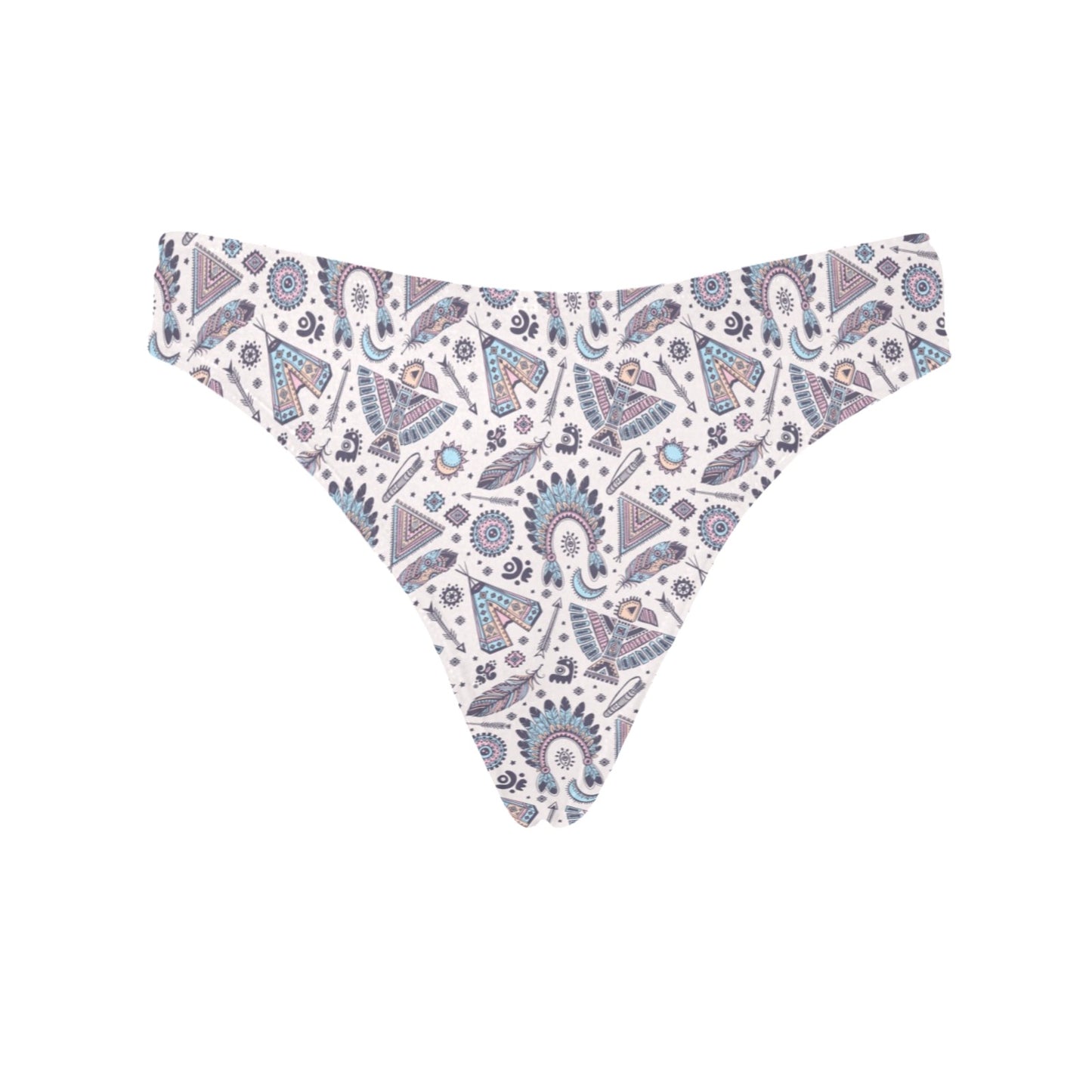 Eagles Native American Indian Symbol Women's Thongs
