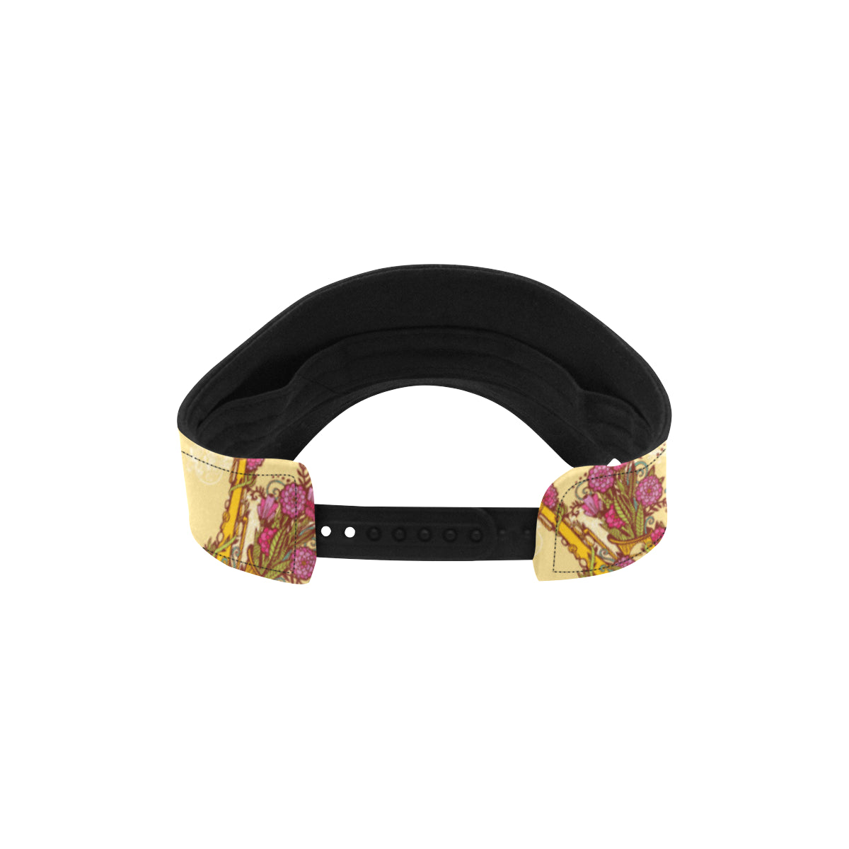 Saxophone Pattern Print Design 04 Unisex Sun Visor
