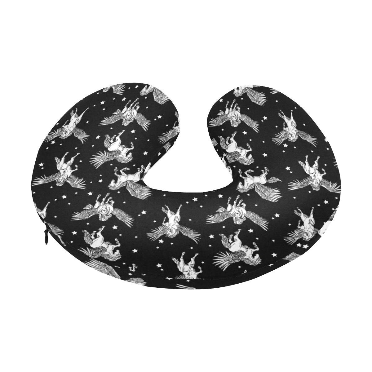 Pegasus Pattern Print Design 01 U-Shaped Travel Neck Pillow