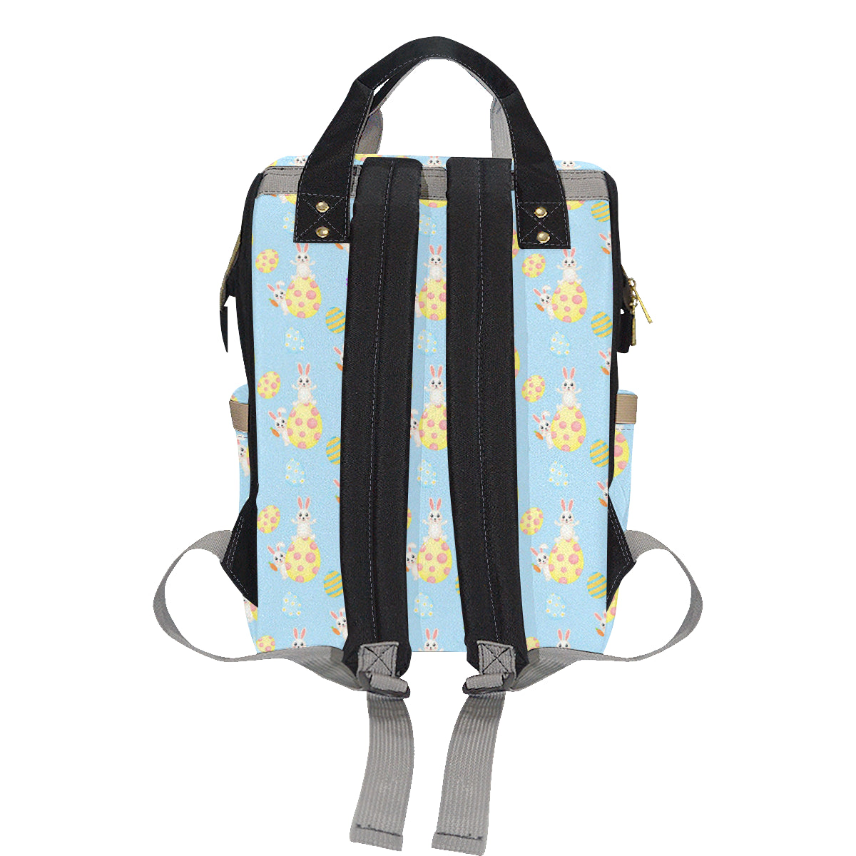 Easter Eggs Pattern Print Design RB015 Diaper Bag Backpack
