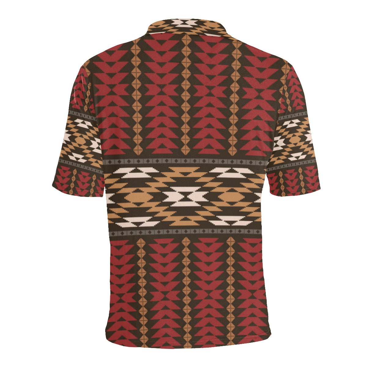 Native Pattern Print Design A02 Men Polo Shirt