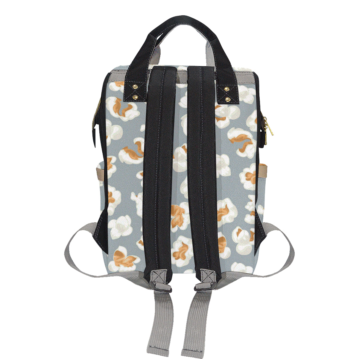 Popcorn Pattern Print Design A05 Diaper Bag Backpack