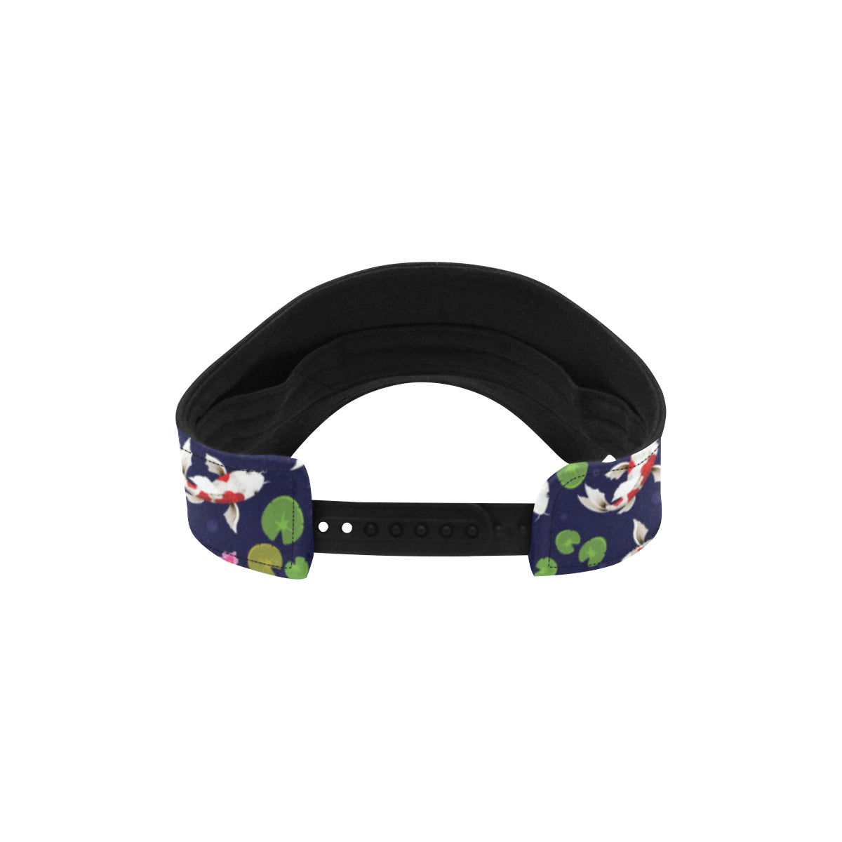 Koi Carp Pattern Design Themed Print Unisex Sun Visor