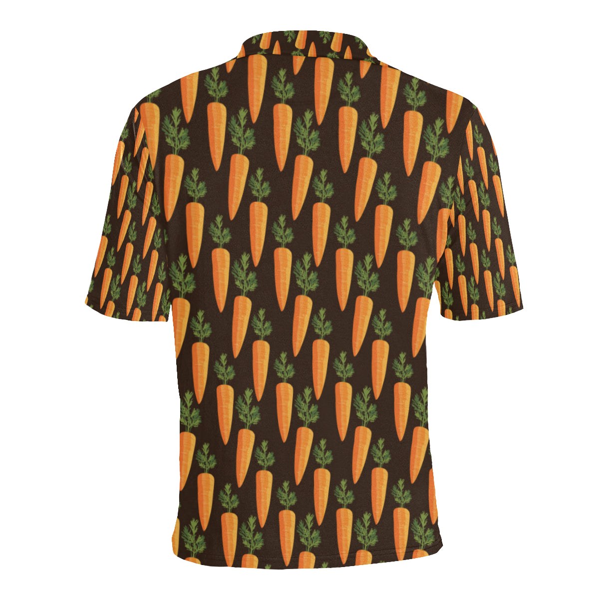 Carrot Pattern Print Design 06 Men Polo Shirt
