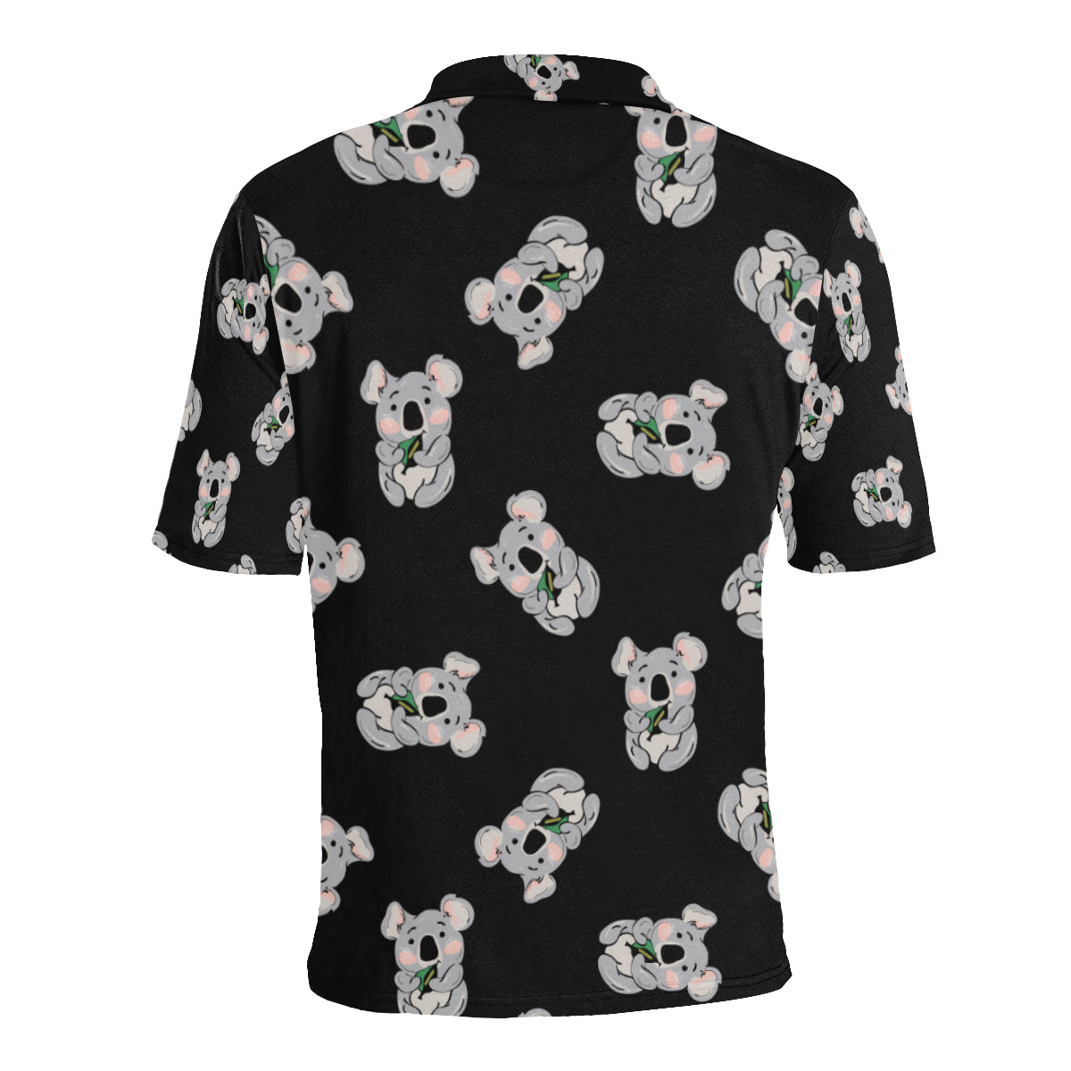 Koala Pattern Print Design 05 Men Polo Shirt