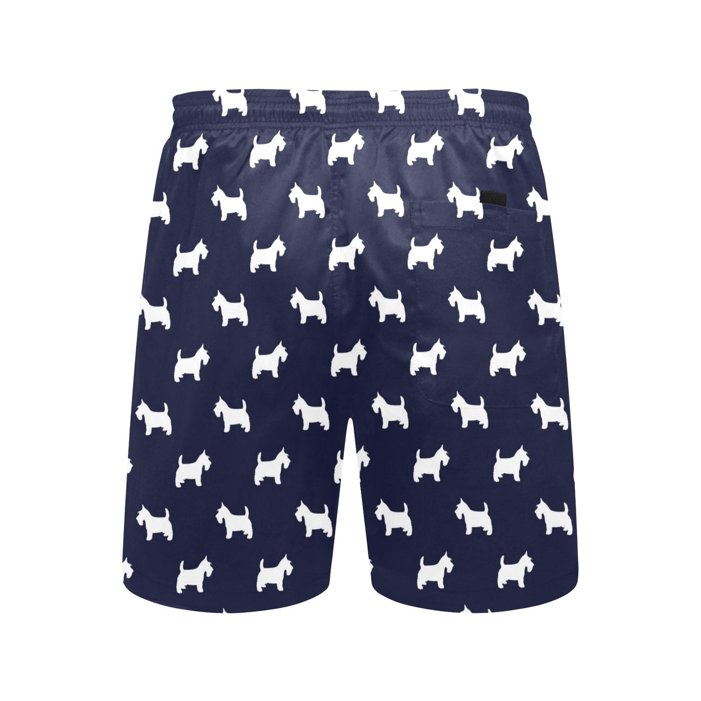 Scottish Terriers Print Design LKS3019 Men's Swim Trunks Beach Shorts