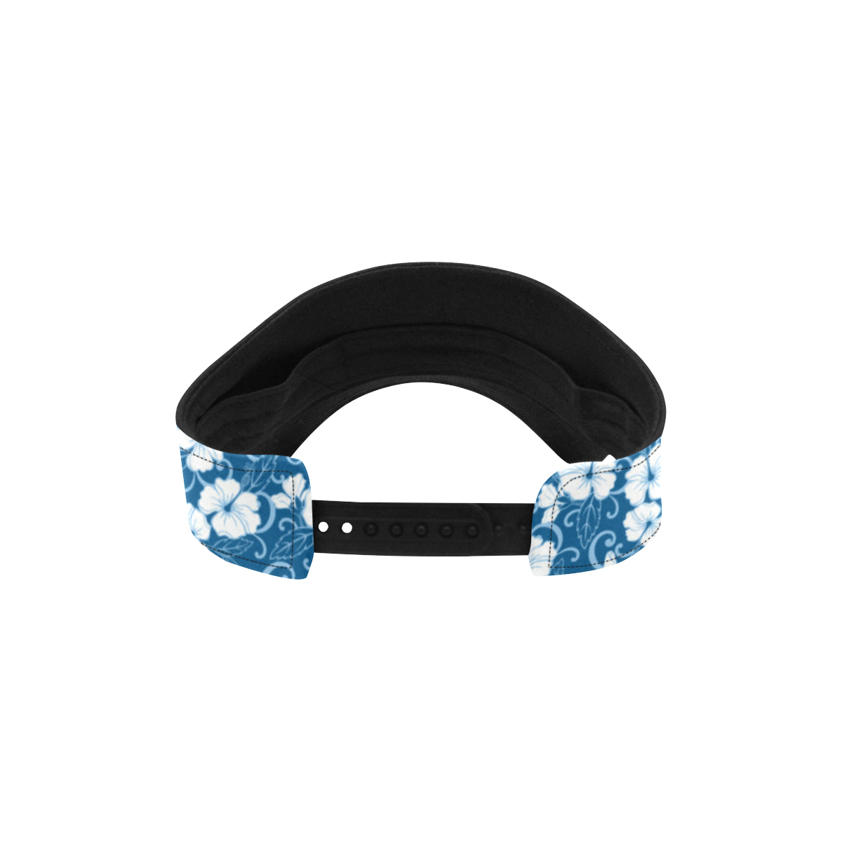 Hibiscus Blue Flower Hawaiian Print Unisex Sun Visor