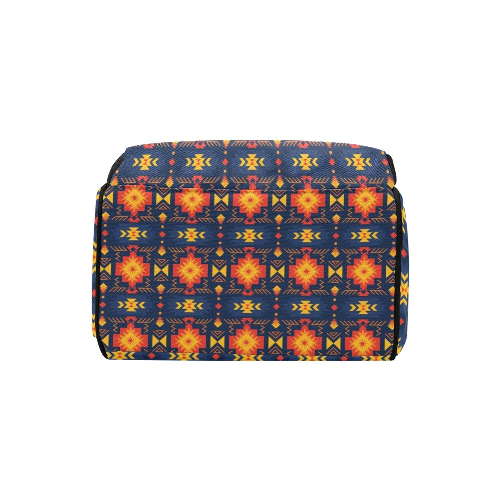 Southwest Pattern Print Design LKS307 Diaper Bag Backpack