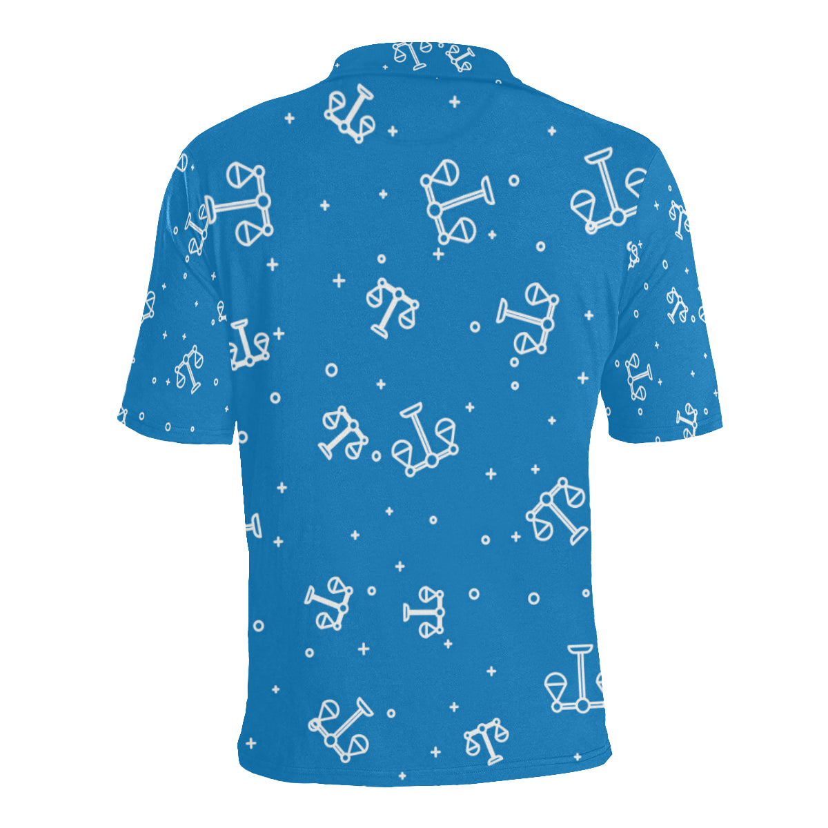 Libra Pattern Print Design 05 Men Polo Shirt