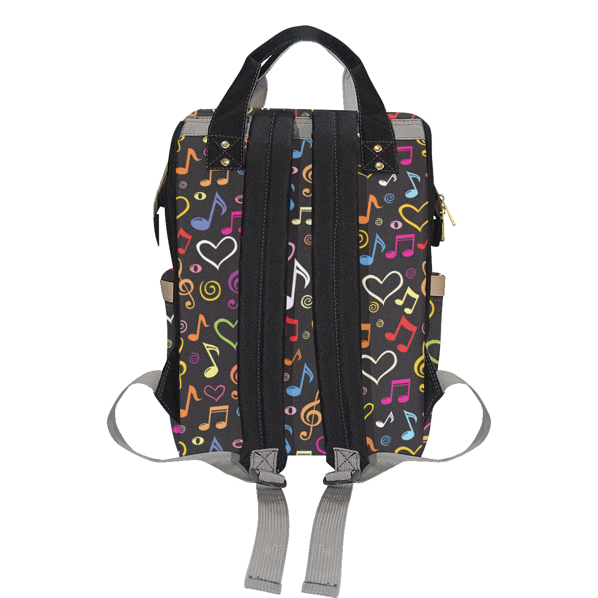 Music note Pattern Print Design A01 Diaper Bag Backpack