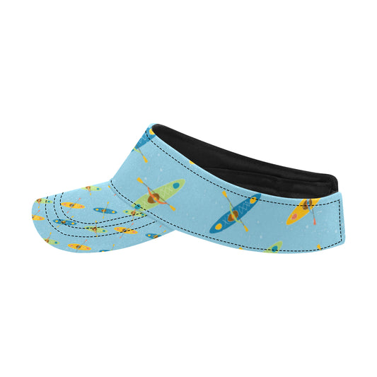 Kayak Pattern Print Design 04 Unisex Sun Visor
