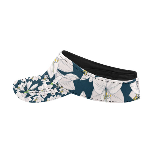 Amaryllis Pattern Print Design 01 Unisex Sun Visor