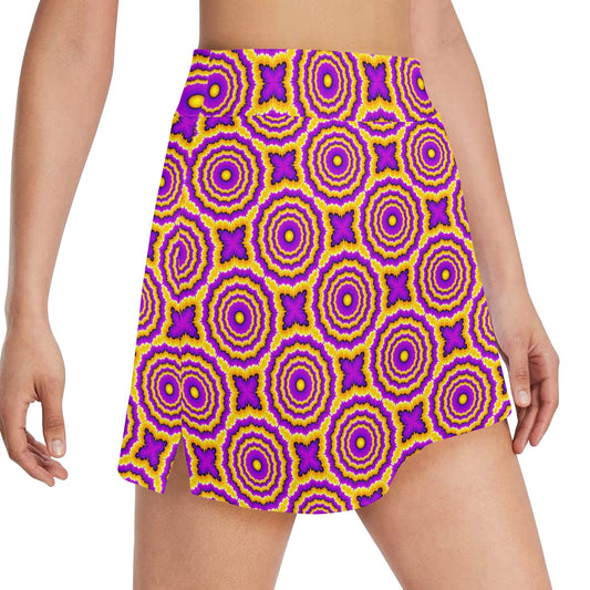 Optical illusion Expansion 17" Golf & Pickleball Skort with Pockets