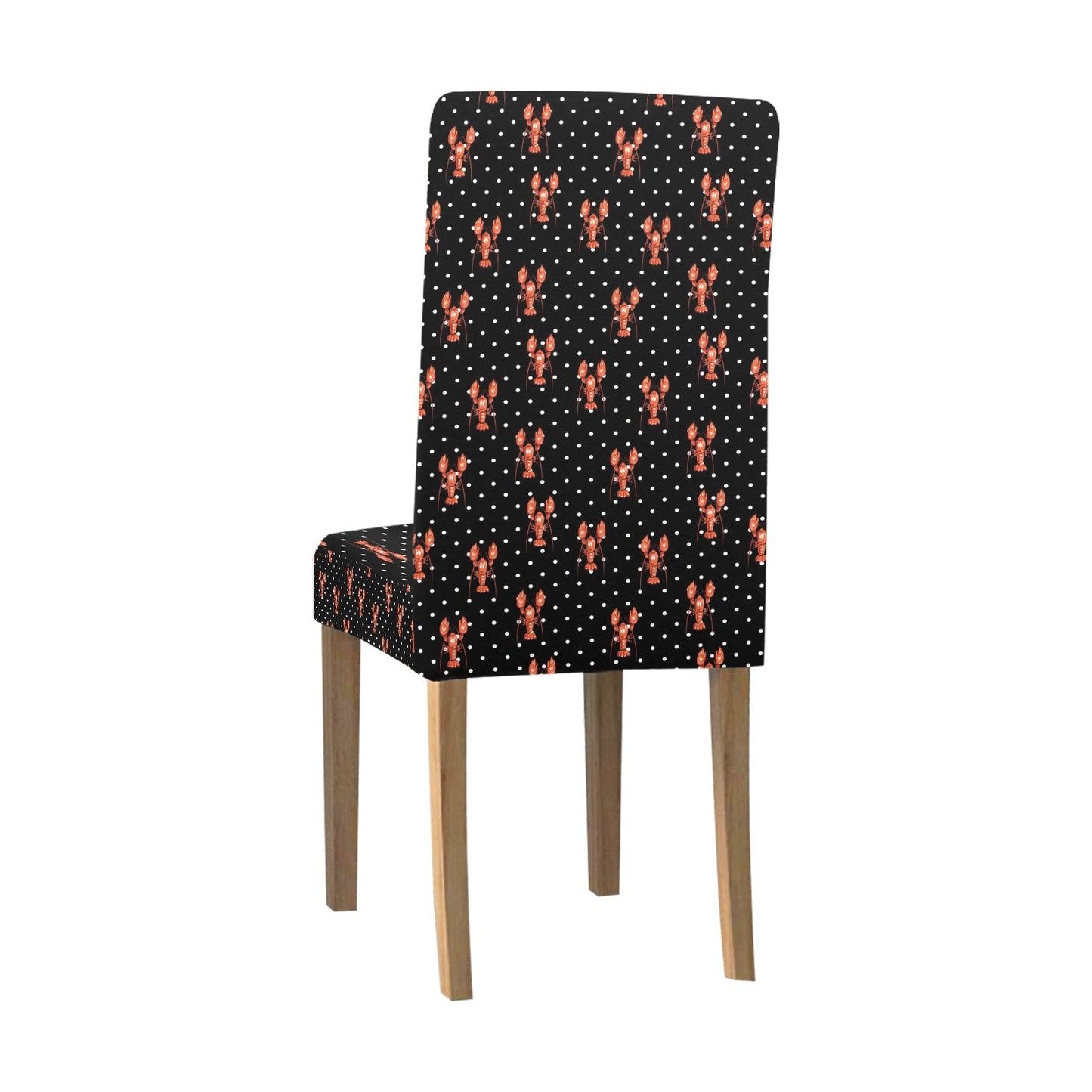 Lobster Print Design LKS401 Dining Chair Slipcover