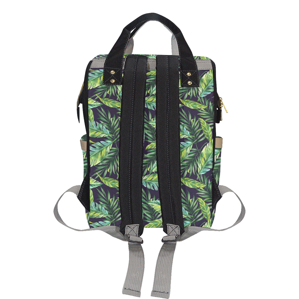 Tropical Flower Pattern Print Design TF06 Diaper Bag Backpack