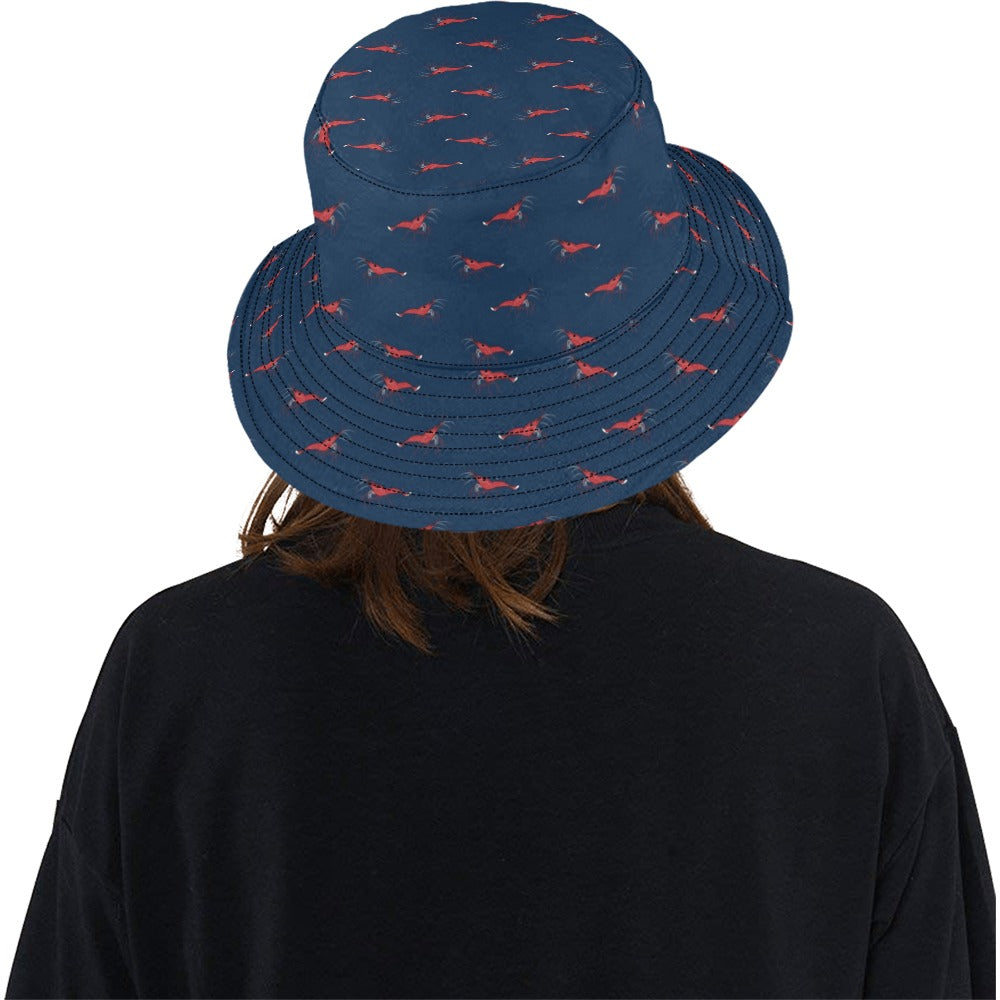 Shrimp Print Design LKS305 Unisex Bucket Hat