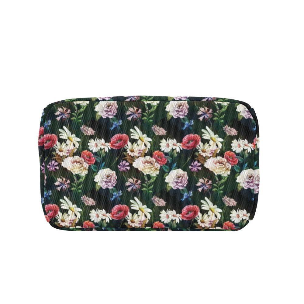 Summer Floral Print Design LKS303 Insulated Lunch Bag