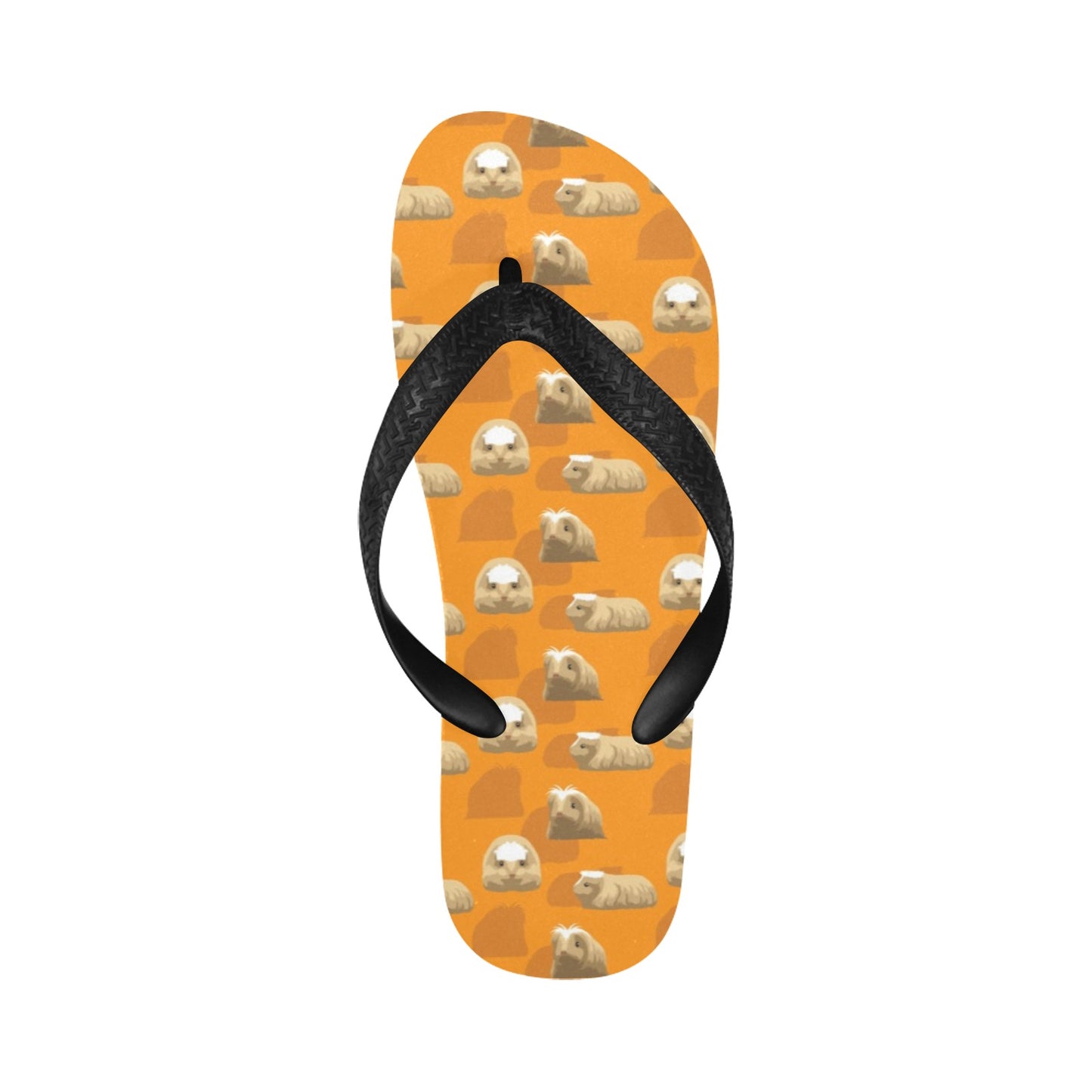Guinea Pig Print Design LKS403 Flip Flops