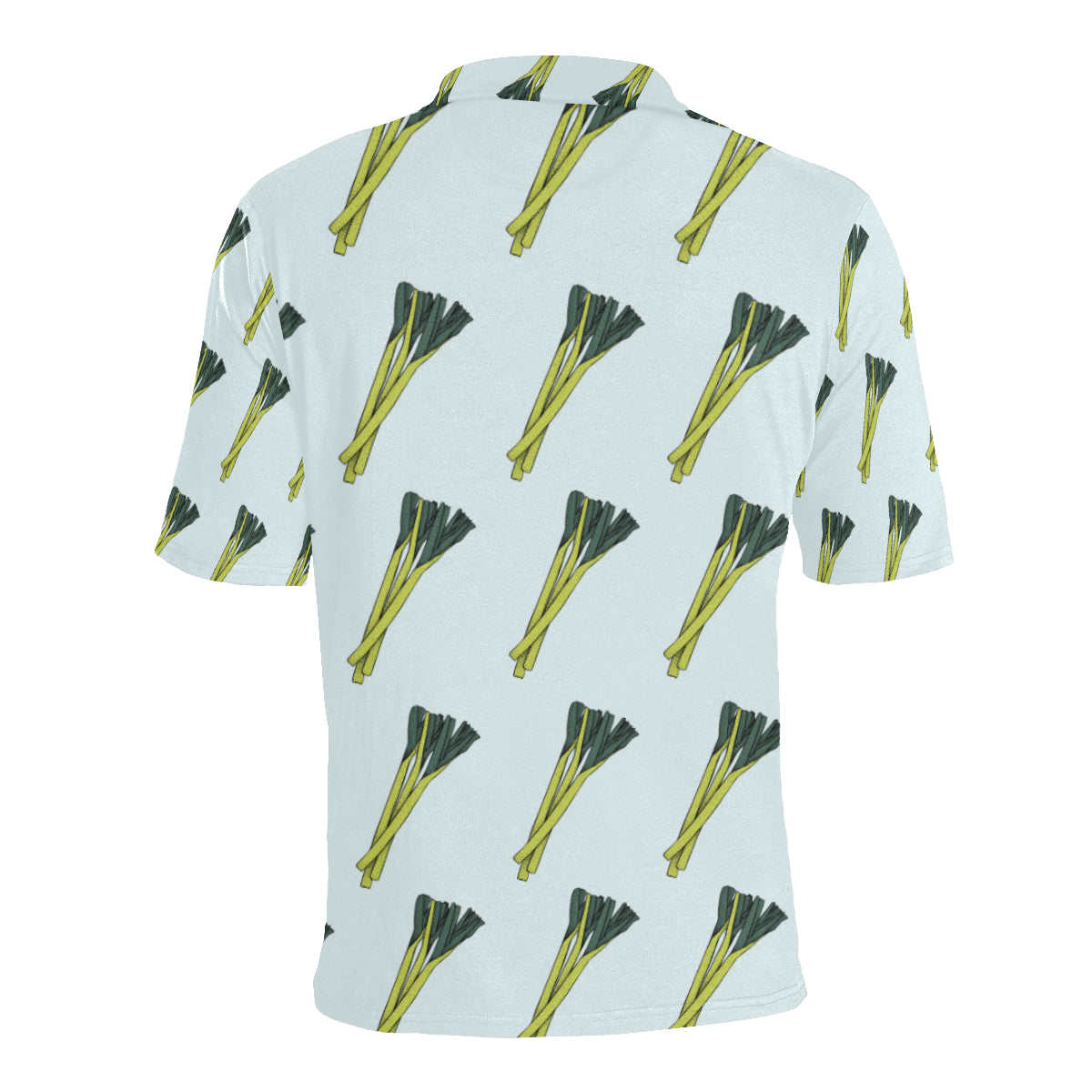 Leek Pattern Print Design 03 Men Polo Shirt