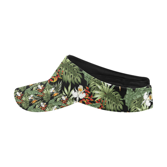 Bird Of Paradise Pattern Print Design 02 Unisex Sun Visor