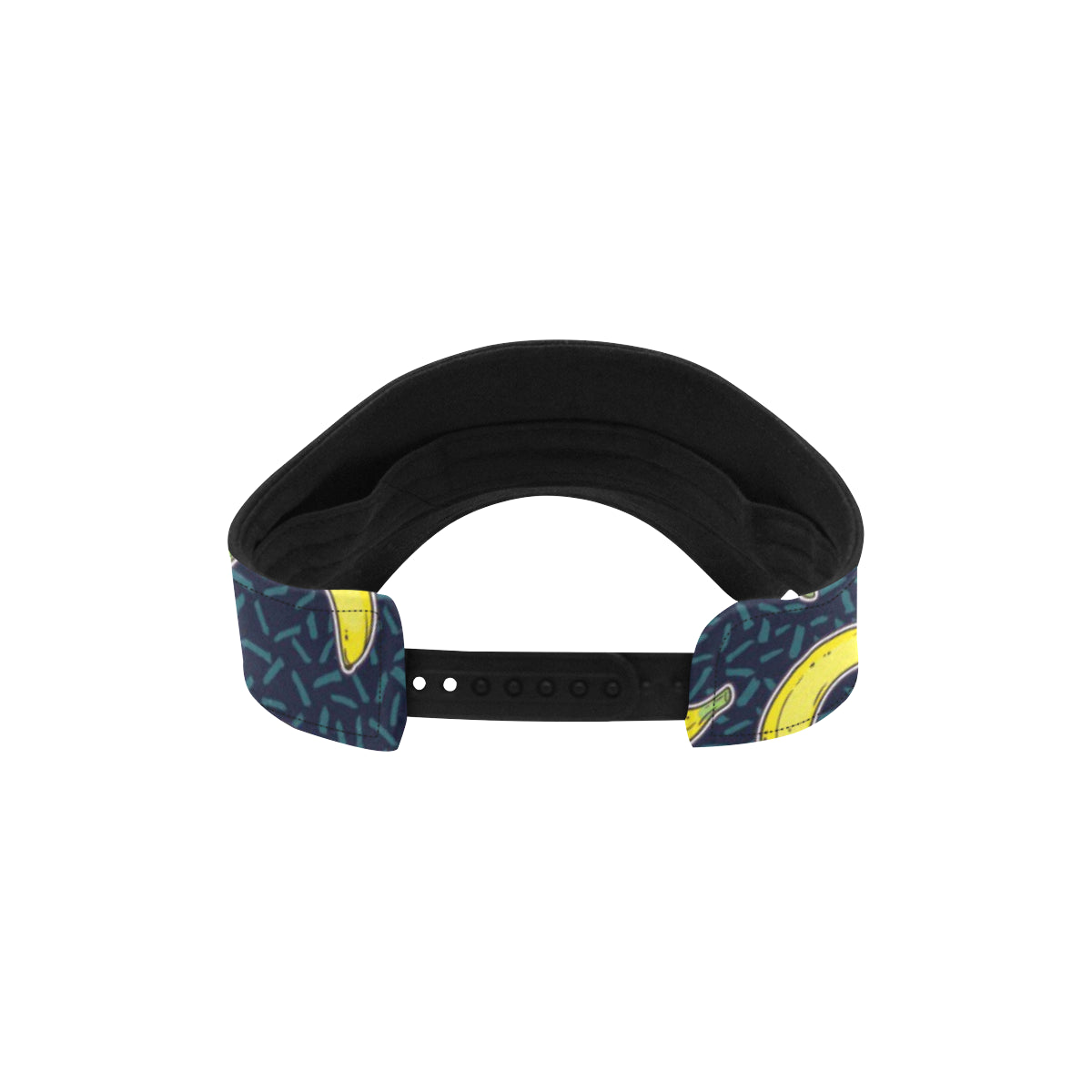 Banana Pattern Print Design BA09 Unisex Sun Visor