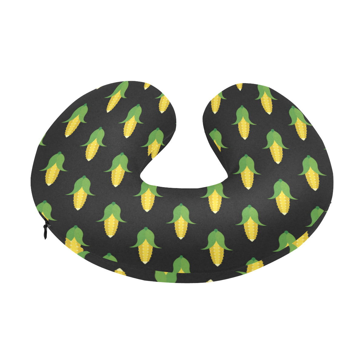 Corn Pattern Print Design 05 U-Shaped Travel Neck Pillow