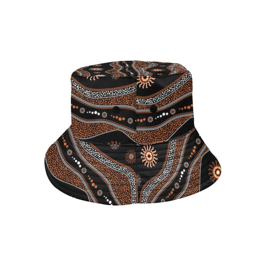 Aboriginal Print Design LKS404 Unisex Bucket Hat