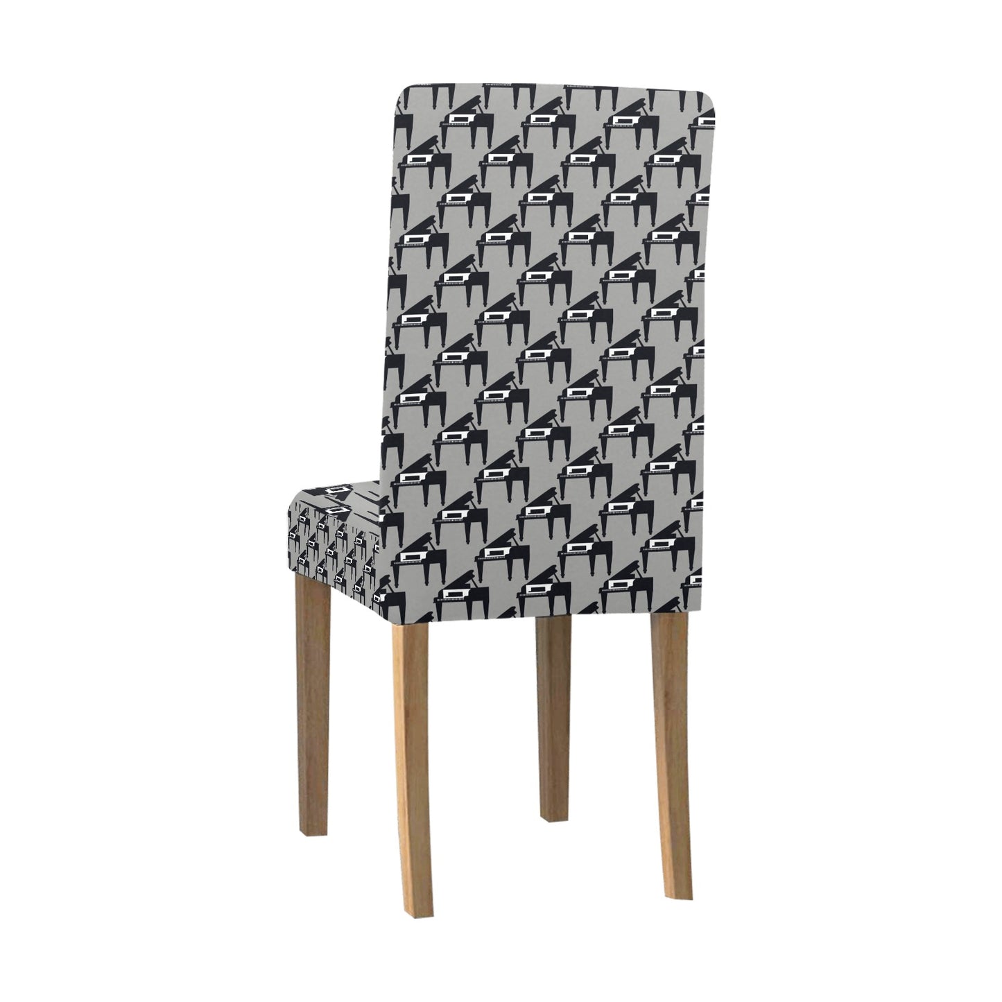 Piano Print Design LKS404 Dining Chair Slipcover