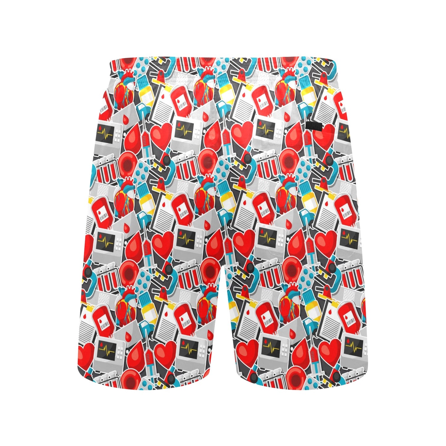 Phlebotomist Medical Themed Men's Swim Trunks Beach Shorts