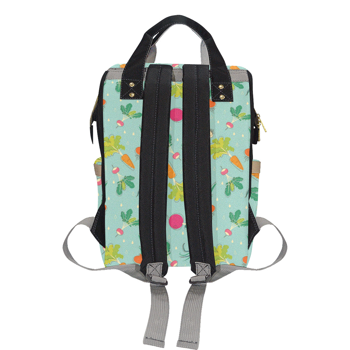 Radish Pattern Print Design A01 Diaper Bag Backpack