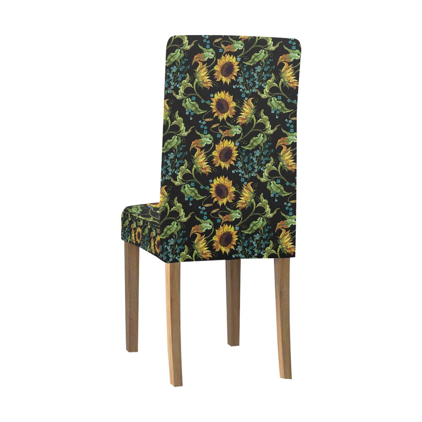 Sunflower Print Design LKS308 Dining Chair Slipcover