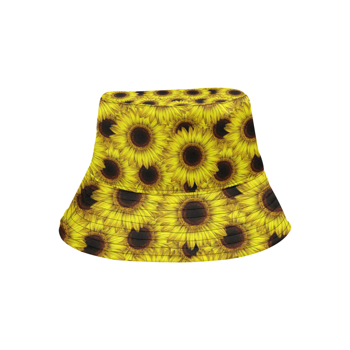 Sunflower Pattern Print Design SF011 Unisex Bucket Hat