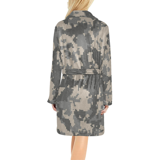 ACU Digital Camouflage Women's Fleece Robe