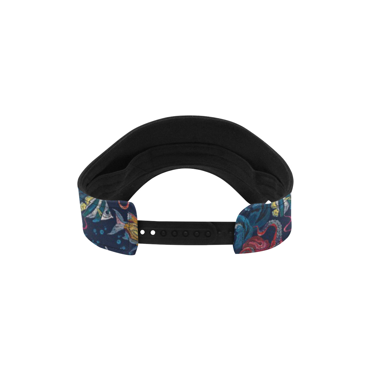 Octopus Deep Sea Print Themed Unisex Sun Visor