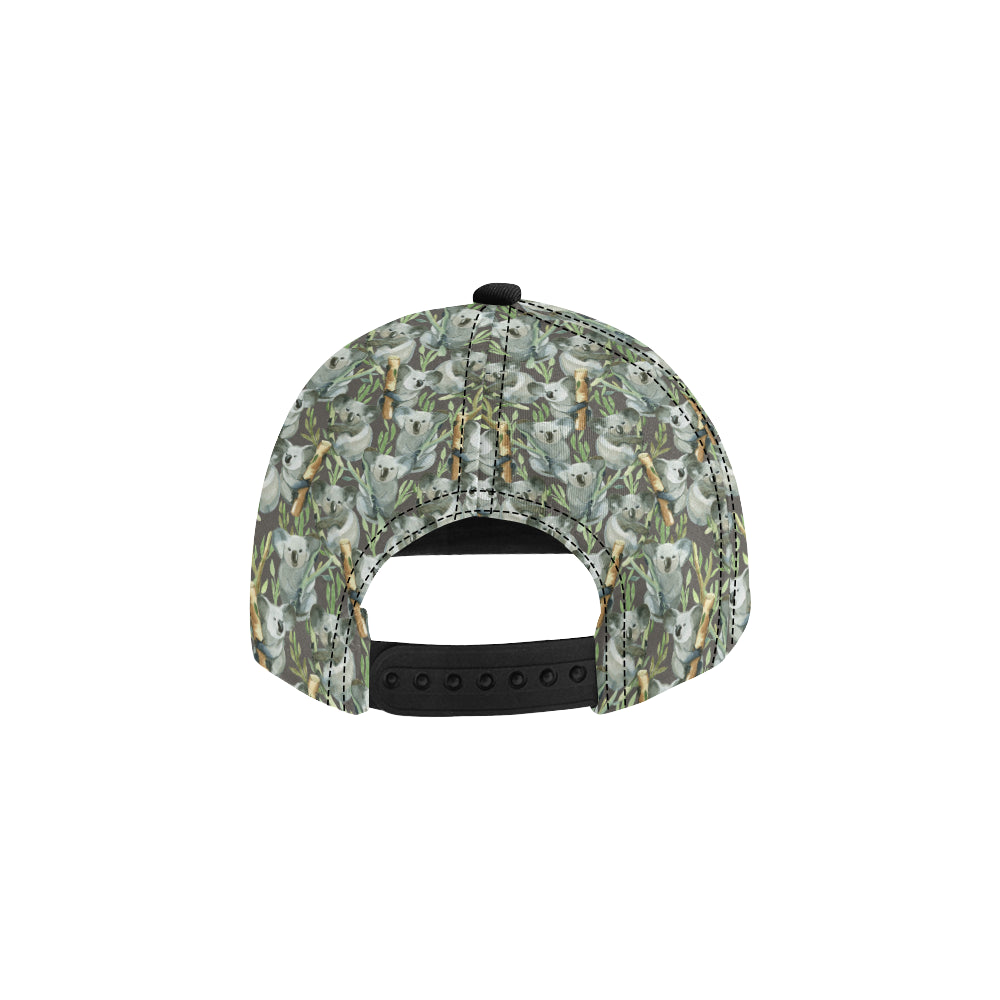 Koala Pattern Design Print Snapback Cap