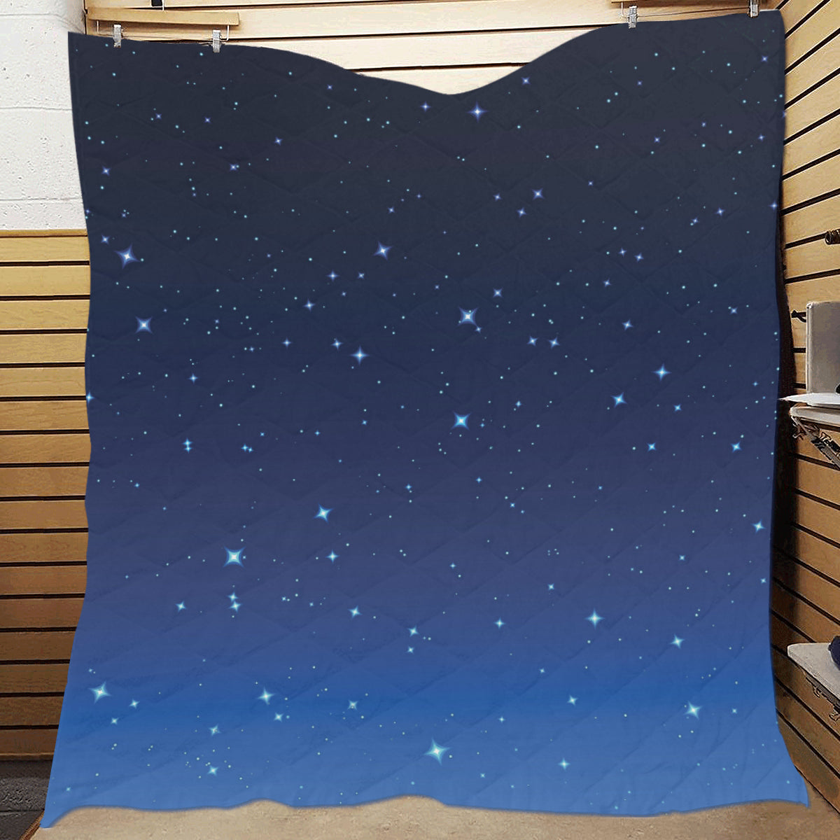 Night sky Pattern Print Design A01 Premium Quilt