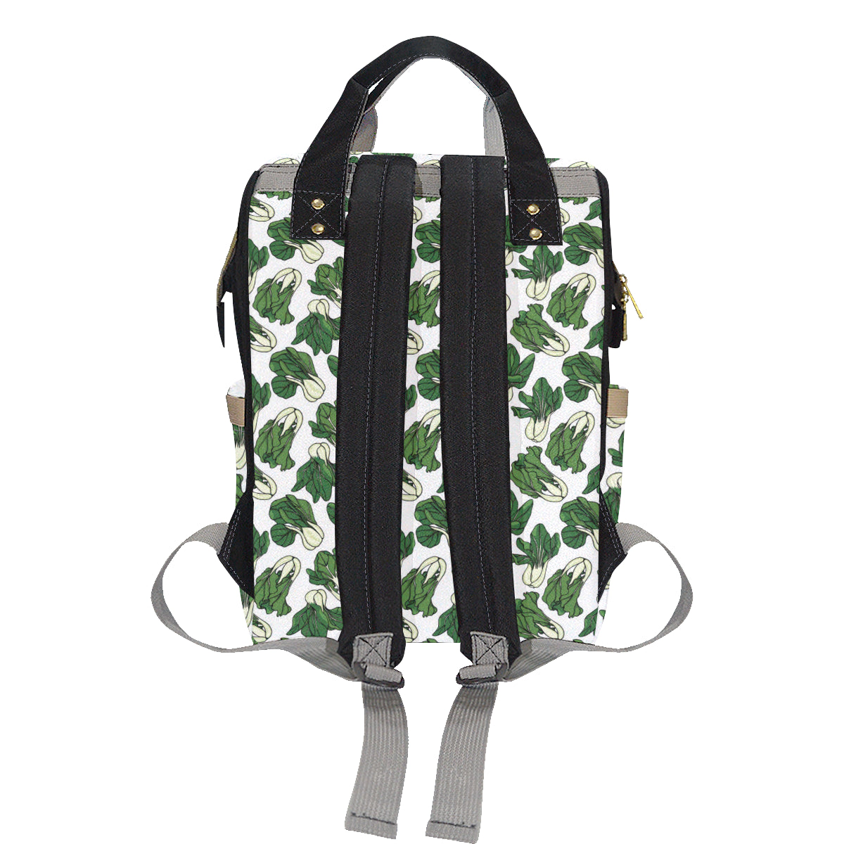 Bok Choy Pattern Print Design 02 Diaper Bag Backpack